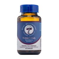 Medi Mushrooms Turkey Tail/Trametes Organic Extract Capsules